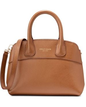 Cole Haan The Lady Small Satchel Bag - Brown
