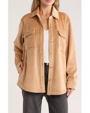 Vineyard Vines Cord Shacket - Natural