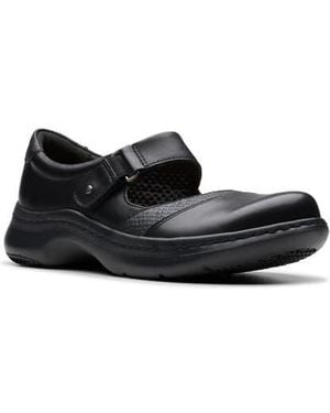 Clarks Pro Pace Mary Jane Flat - Black