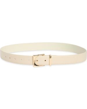 Nordstrom Rack Square Buckle Leather Belt - Multicolor