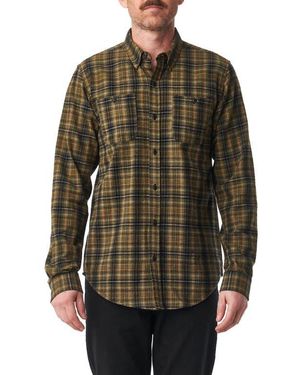 Ezekiel Musket Plaid Long Sleeve Shirt - Black