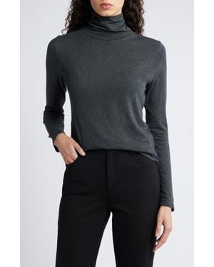 Eileen Fisher Turtleneck Top - Black