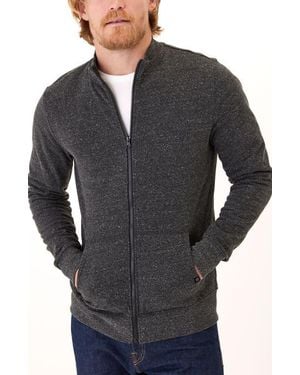 Threads For Thought Brandon Knit Zip-Up Jacket - Gray