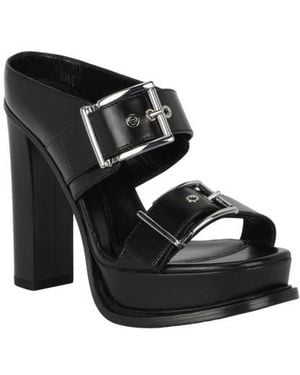 McQueen Boxcar Slide Sandal - Black