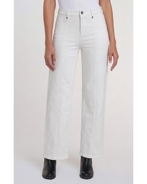 Sanctuary Denim Nixie Slim Straight Leg Jeans - White