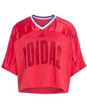 adidas Stadium Mesh T-Shirt - Red