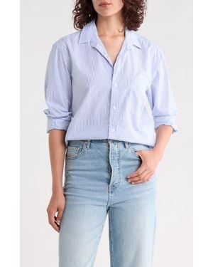 Frank & Eileen Boyfriend Button-Up Shirt - Blue
