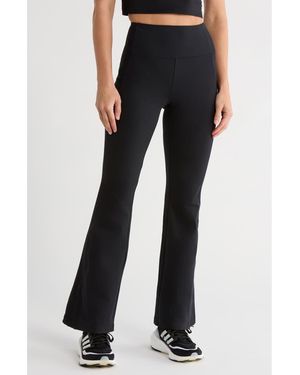 Balance Collection Judissa High Waist Wide Leg Yoga Pants - Black