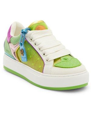 Kurt Geiger Southbank Tag Platform Sneaker - Green