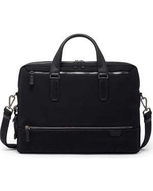 Tumi Harrison Avondale Top Zip Briefcase - Black