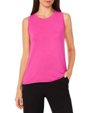 Halogen® Back Keyhole Tank - Pink