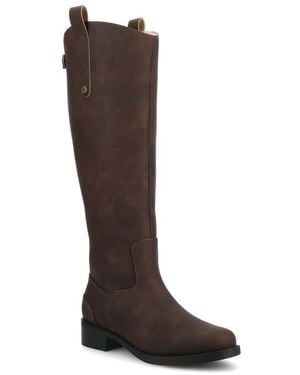 Journee Collection Gema Knee High Boot - Brown