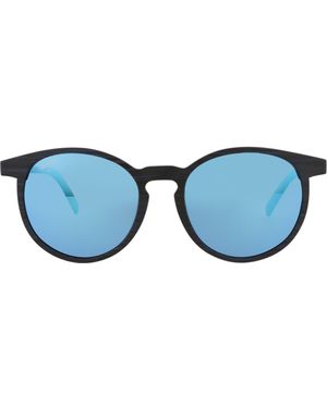 Maui Jim 53Mm Round Sunglasses - Blue