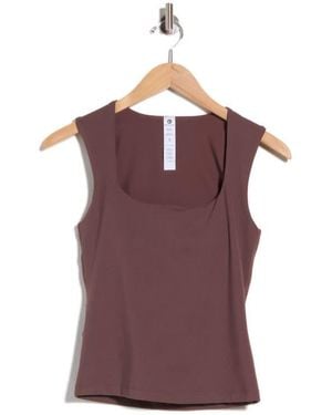 90 Degrees Interlock Monroe Tank - Purple