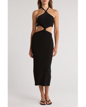 Cult Gaia Cameron Knit Dress - Black