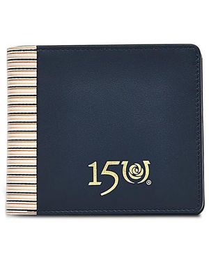 Radley Kentucky Derby Leather Medium Bifold Wallet - Blue