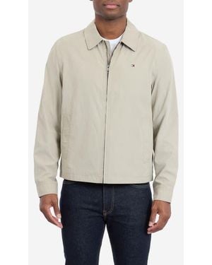 Tommy Hilfiger Microfiber Golf Jacket - White