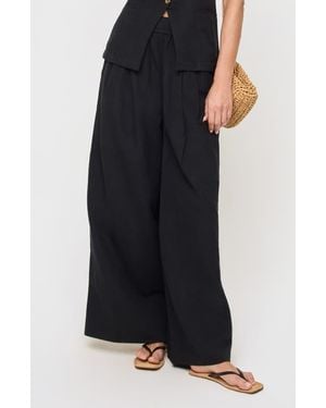 LSPACE Palma Wide Leg Pants - Black