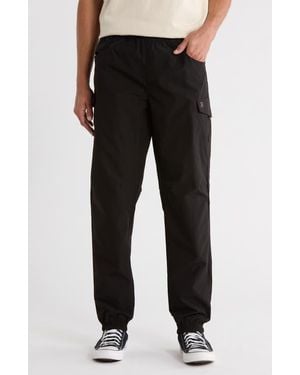 Hurley Exist Engineered Hiker Cargo Sweatpants - Black