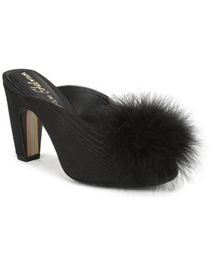 Sam Edelman Witney Feather Embellished Pump - Black