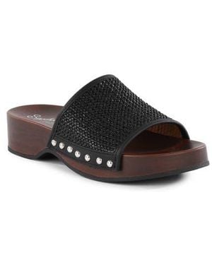 Seychelles City Lights Slide Sandal - Black