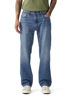 Levi's 555 Relaxed Straight Leg Jeans - Blue