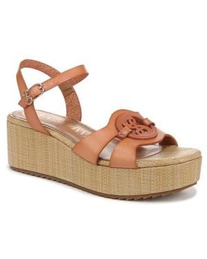 Sam & Libby Camille Platform Wedge Sandal - Brown