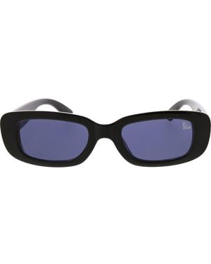 Roxy 53Mm Slim Oval Sunglasses - Blue