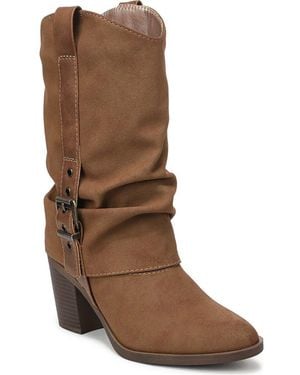 Blowfish Carter Scrunch Western Boot - Brown