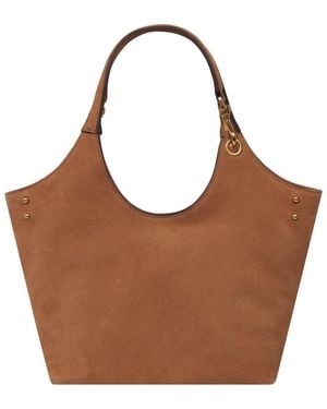 Rebecca Minkoff Small The Perfect Tote Leather Tote - Brown