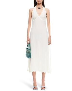 Lioness Stars Align Halter Midi Dress - White