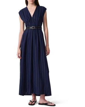 Rag & Bone Ines Chalk Stripe Dress - Blue