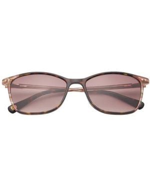 Ted Baker 56Mm Full Rim Rectangle Sunglasses - Multicolor