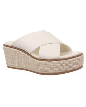 Nordstrom Rack Frankie Wedge Platform Sandal - White