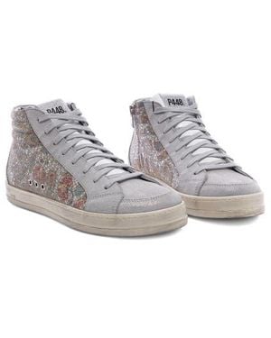 P448 Skate High Top Sneaker - White