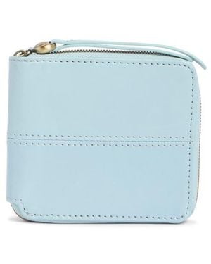 Hobo International Zippy Leather Wallet - Blue