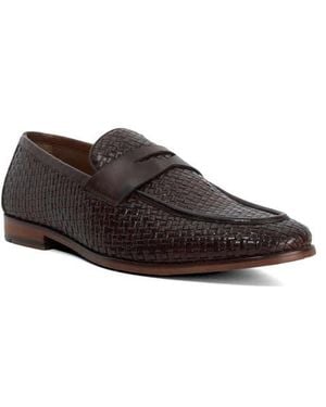 Dune Beliay Penny Loafer - Brown