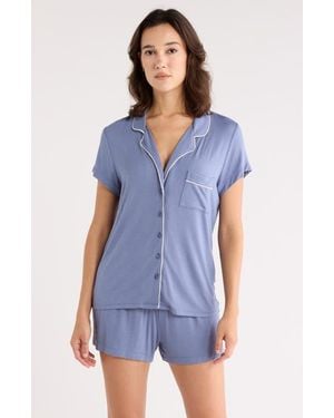 Nordstrom Rack Tranquility Shortie Pajamas - Blue