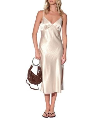 Walter Baker Bristol Bias Cut Satin Slipdress - Multicolor