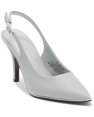 DKNY Preston Slingback Pump - White