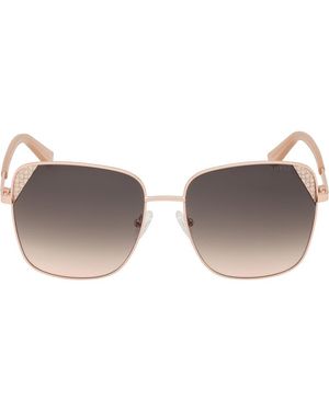 Guess 59Mm Butterfly Sunglasses - Gray
