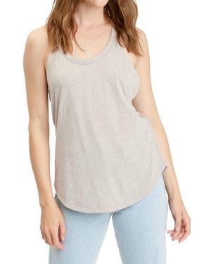 Threads For Thought Davinia Scoop Neck Tank - White