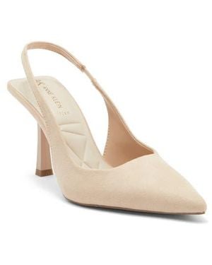 Anne Klein Indianna Slingback Pump - Natural