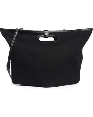 BCBGMAXAZRIA Canvas Tote Bag With Pouch - Black