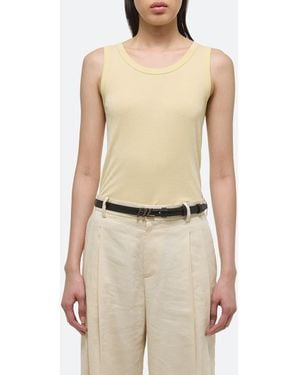 Helmut Lang Classic Tank Top - Natural