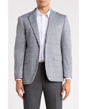 Duchamp Plaid Sport Coat - Gray