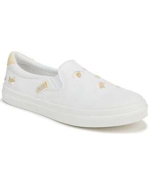 Blowfish Havasu Embroidered Slip-On Sneaker - White