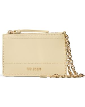 Ted Baker Sutton Charm Wallet - Natural
