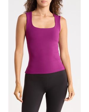 90 Degrees Interlock Monroe Tank - Purple