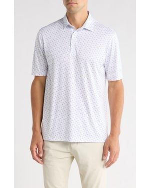 Greg Norman River Drive Knit Polo - White
